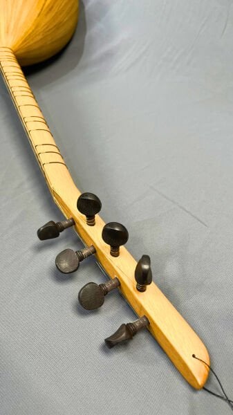 Telli Çalgı Yapım Kısa Sap Sade Model 40,5 Tekne Yaprak Dut Bağlama