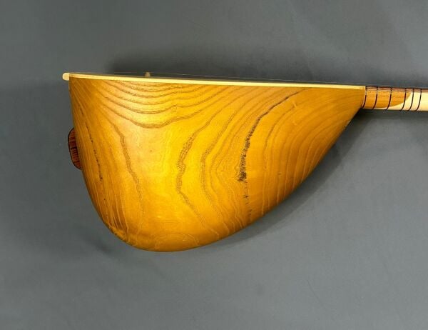 Uzun Sap  Oyma Dut Profesyonel Bağlama | Telli Çalgı Yapım