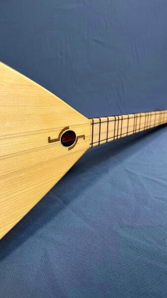 Telli Çalgı Yapım Si Kesik Yaprak Maun Damla Tekne Profesyonel Kopuz Bağlama