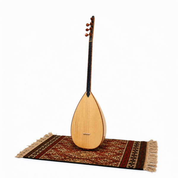 Kelebek Ağacı (Akçaağaç) Profesyonel Kısa Sap Bağlama