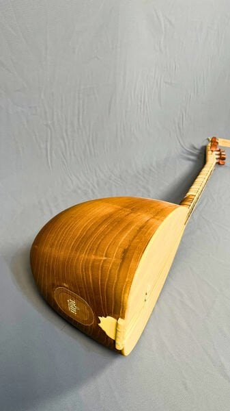 Kısa Sap  Oyma Dut Profesyonel Bağlama | Telli Çalgı Yapım