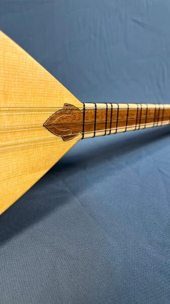 Kısa Sap  Oyma Dut Profesyonel Bağlama | Telli Çalgı Yapım