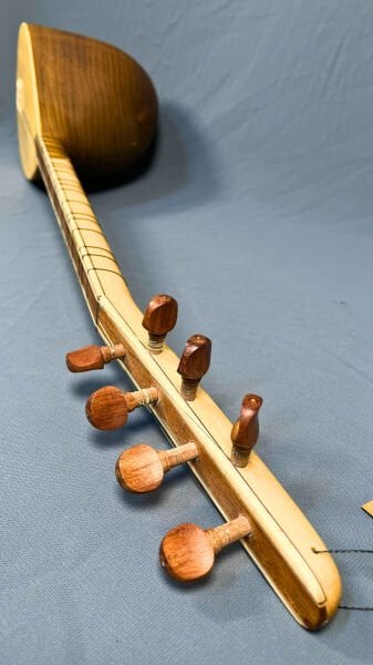 Kısa Sap  Oyma Dut Profesyonel Bağlama | Telli Çalgı Yapım