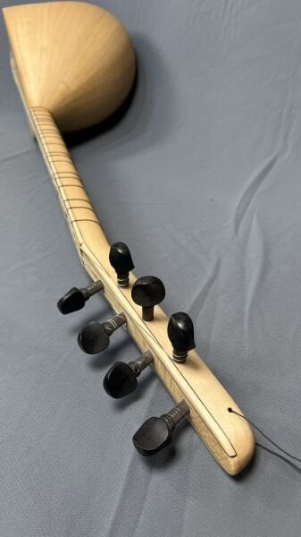 Kısa Sap Yaprak Kelebek 40,5 Tekne Profesyonel Bağlama | Telli Çalgı Yapım