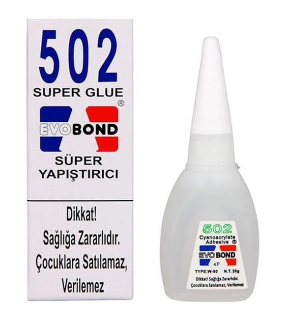 502 Super Glue - Sıvı Yapıştırıcı