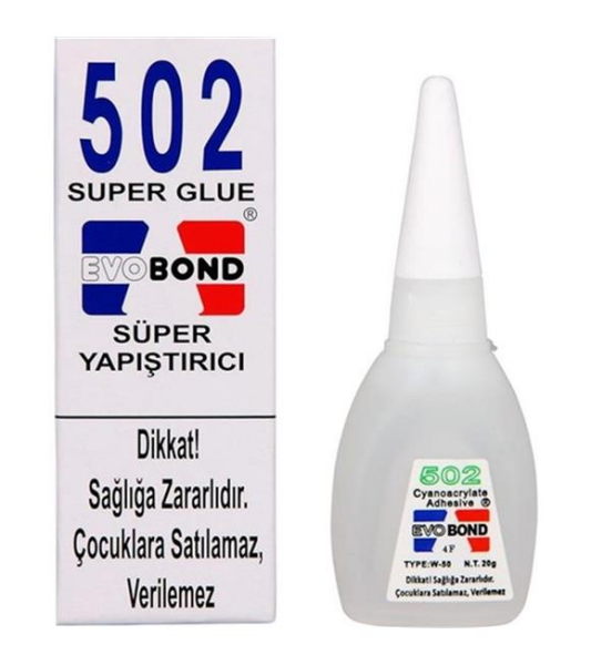 Colle cyanoacrylate 502 - Colle liquide