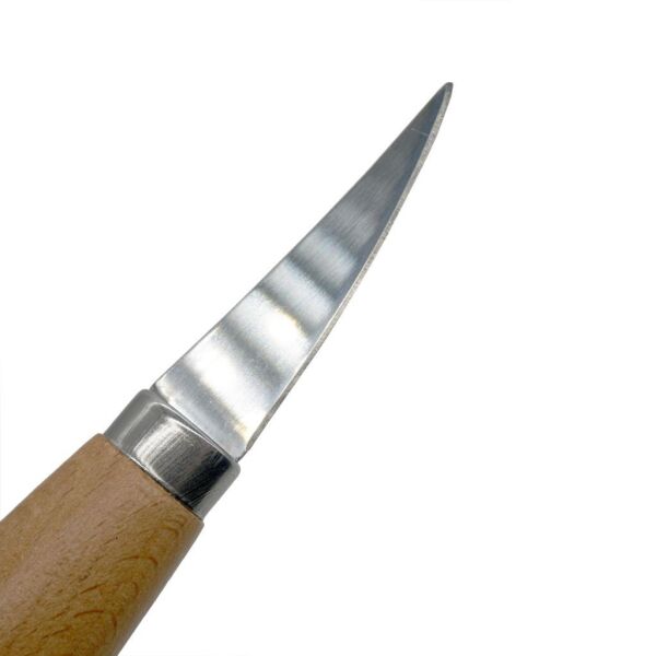rox wood 4505 ahşap kaşık kuksa oyma bıçak seti 2 parça