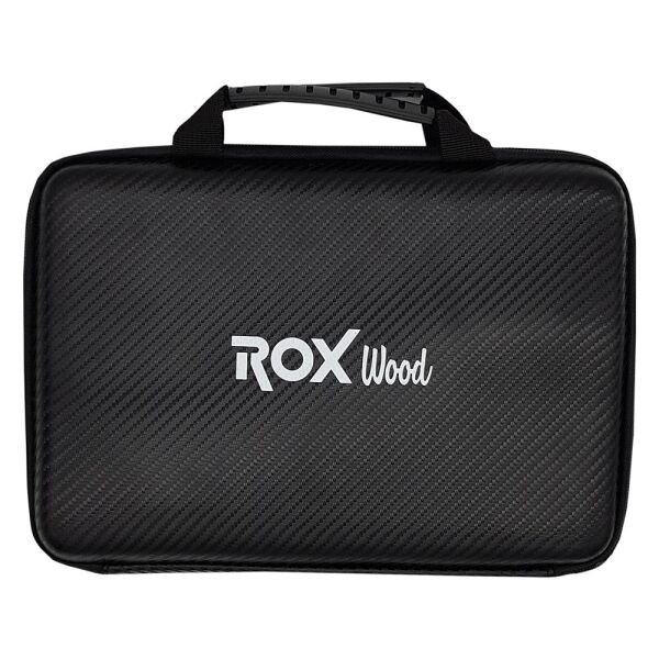 rox wood düz ıskarpela seti 4 parça neopren çantalı