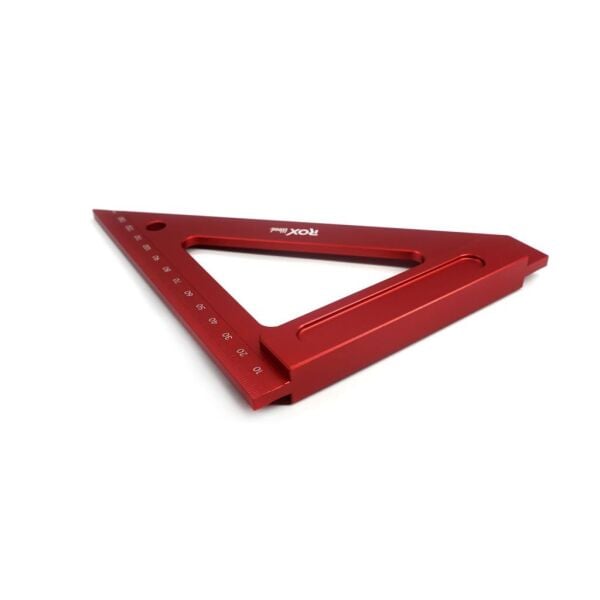 rox wood 0013 aluminyum üçgen gönye 150 mm