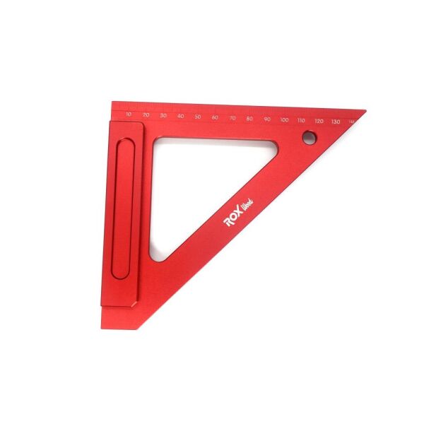 rox wood 0013 aluminyum üçgen gönye 150 mm