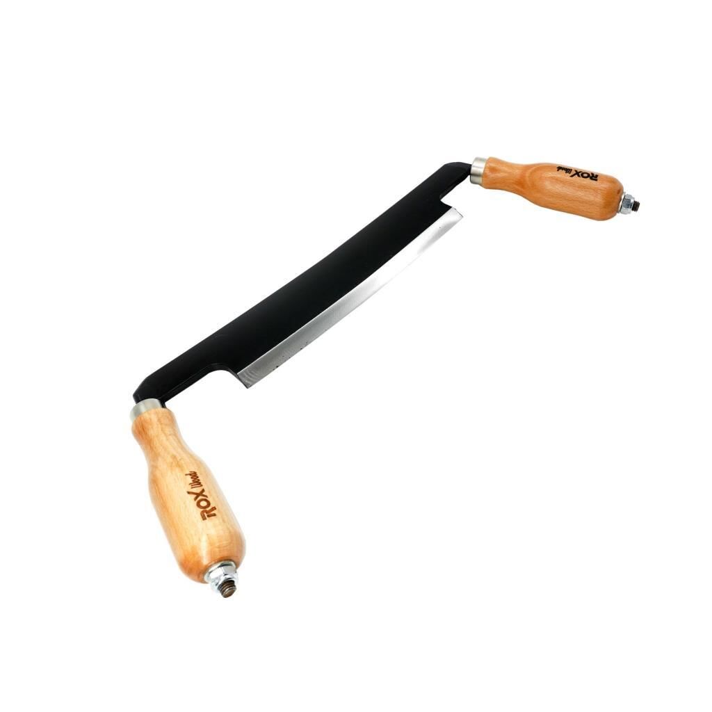 rox wood draw knife ahşap tomruk yontma bıçağı 210 mm