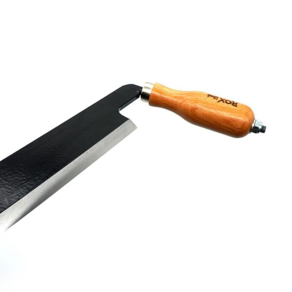 rox wood draw knife ahşap tomruk yontma bıçağı 330 mm