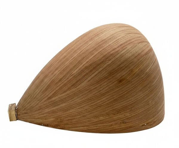 Bateau d'amarrage en orme à feuilles