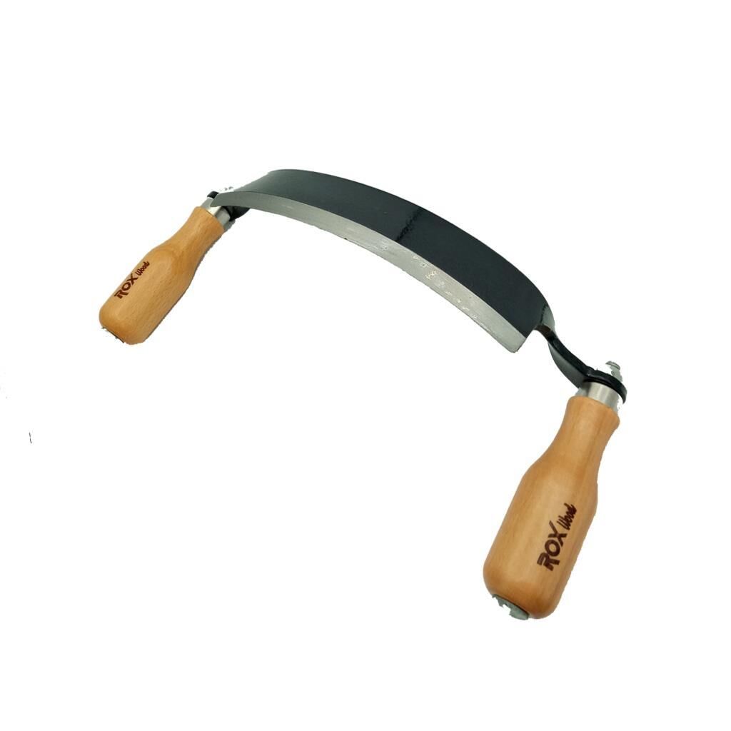 rox wood draw knife ahşap tomruk yontma bıçağı