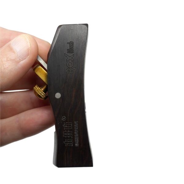 Rox Wood Mujingfang Mini-Ebenholz-Instrumentenreibe konvex 80 mm
