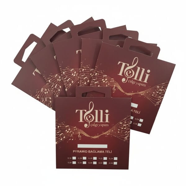 10 adet piramit bağlama teli