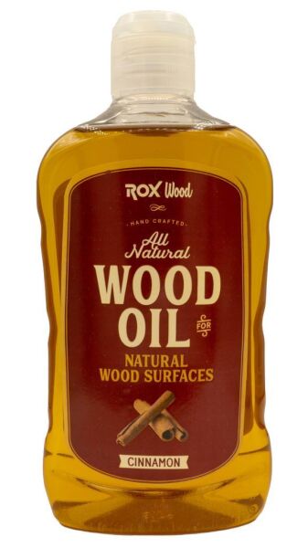 Rox Wood tarçınlı doğal ahşap yağı 500 ml