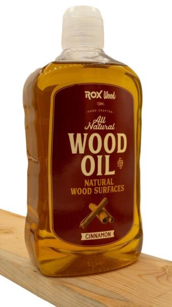 Rox Wood tarçınlı doğal ahşap yağı 500 ml