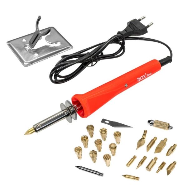 Rox Wood ahşap yakma 30 watt - 27 parça