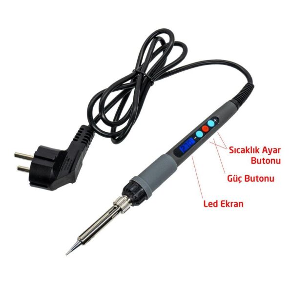 Rox wood pro ahşap yakma 60 watt - 46 parça