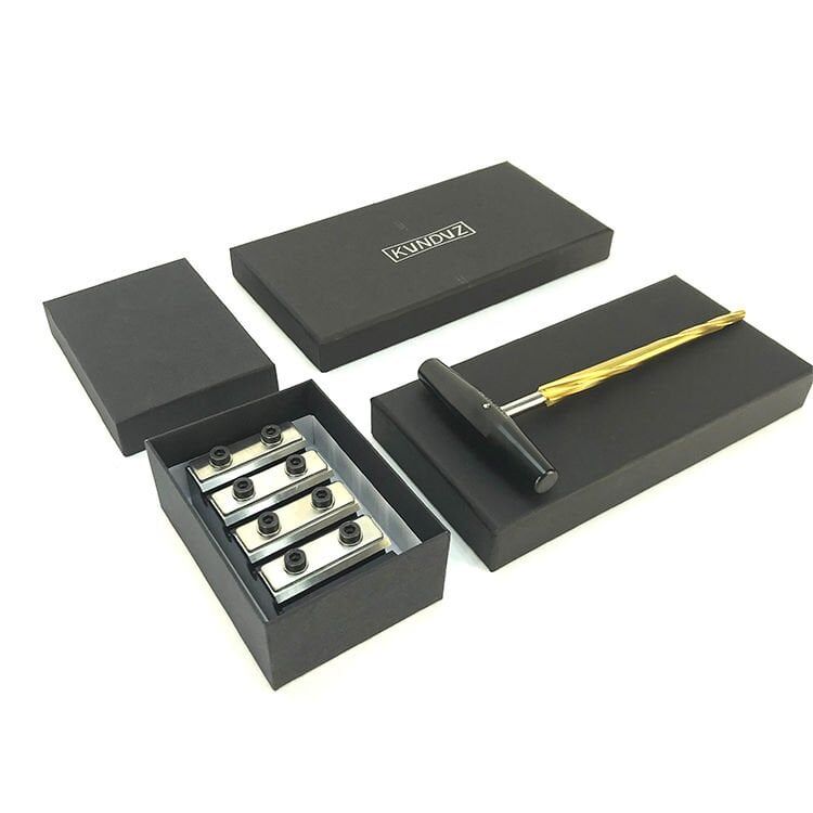 Kunduz Helisli Titanyum Kaplama Burgu Traş Ve Rayba Takımı 1/30