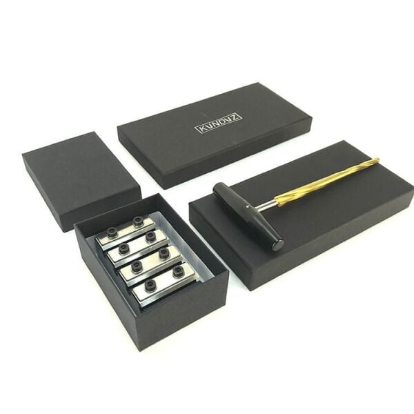 Kunduz Helisli Titanyum Kaplama Burgu Traş Ve Rayba Takımı 1/30