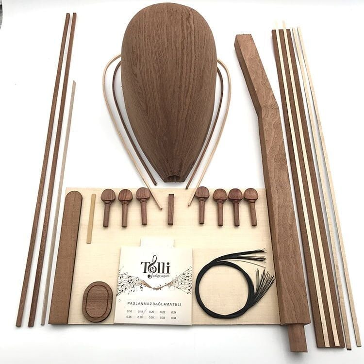 Yaratıcı enstrüman sanatı cura demonte set