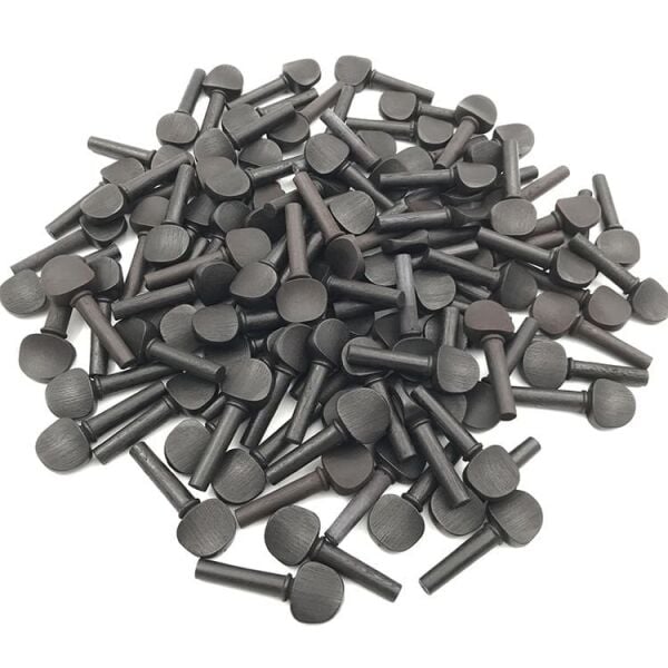Black Painted Cranberry Baglama Peg Quantity