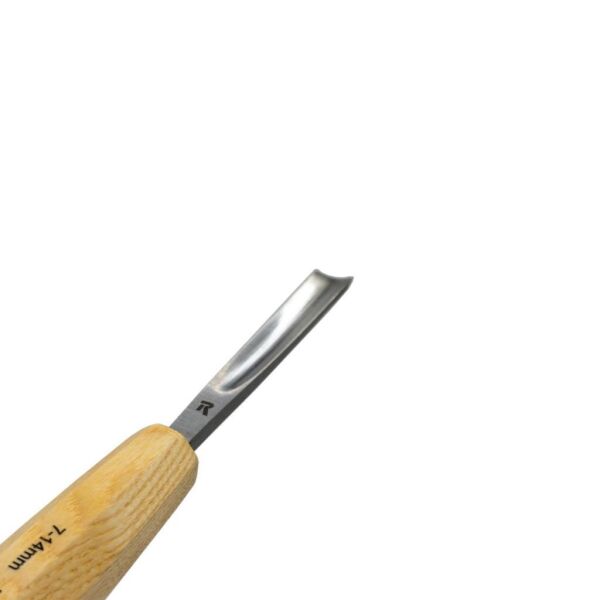 Rox Wood 0136 Premium Oluklu Iskarpela 14 mm – Profesyonel Oyma