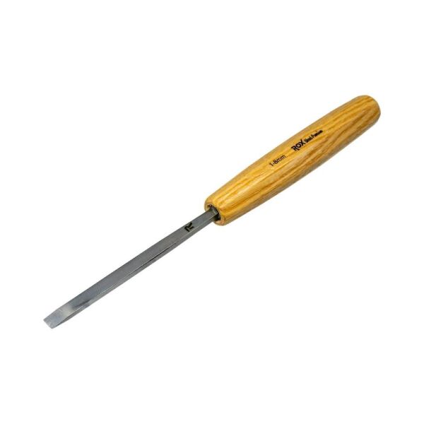 Rox Wood 0138 Premium Sağ El Oyma Iskarpela 8 mm – Hassas Ahşap Oyma Aracı
