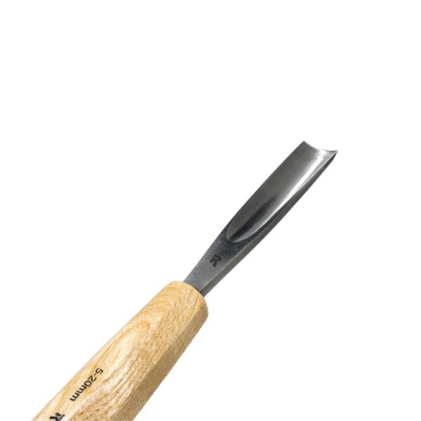 Rox Wood 0140 Premium Oluklu Iskarpela 20 mm – Hassas Oyma ve Kanal Açma Aracı