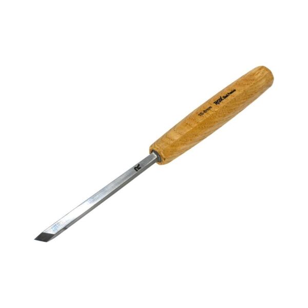 Rox Wood 0139 Premium Düz Oyma Iskarpela 8 mm – Hassas Ahşap Oyma Aracı