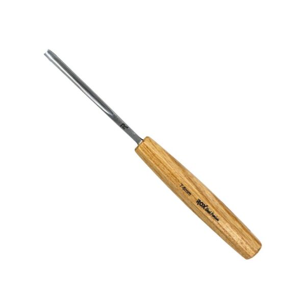 Rox Wood 0141 Premium Oluklu Iskarpela 6 mm – Hassas Oyma ve Kanal Açma Aracı