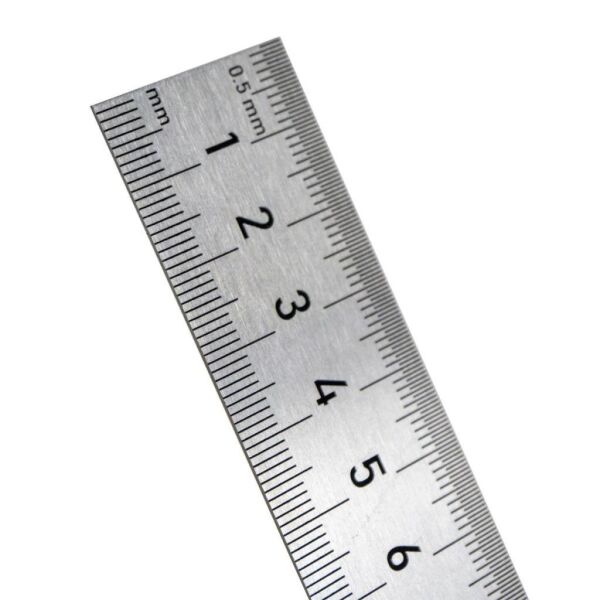 Rox 0199 Çift Taraflı Çelik Cetvel 300 mm – Hassas Ölçüm Aracı