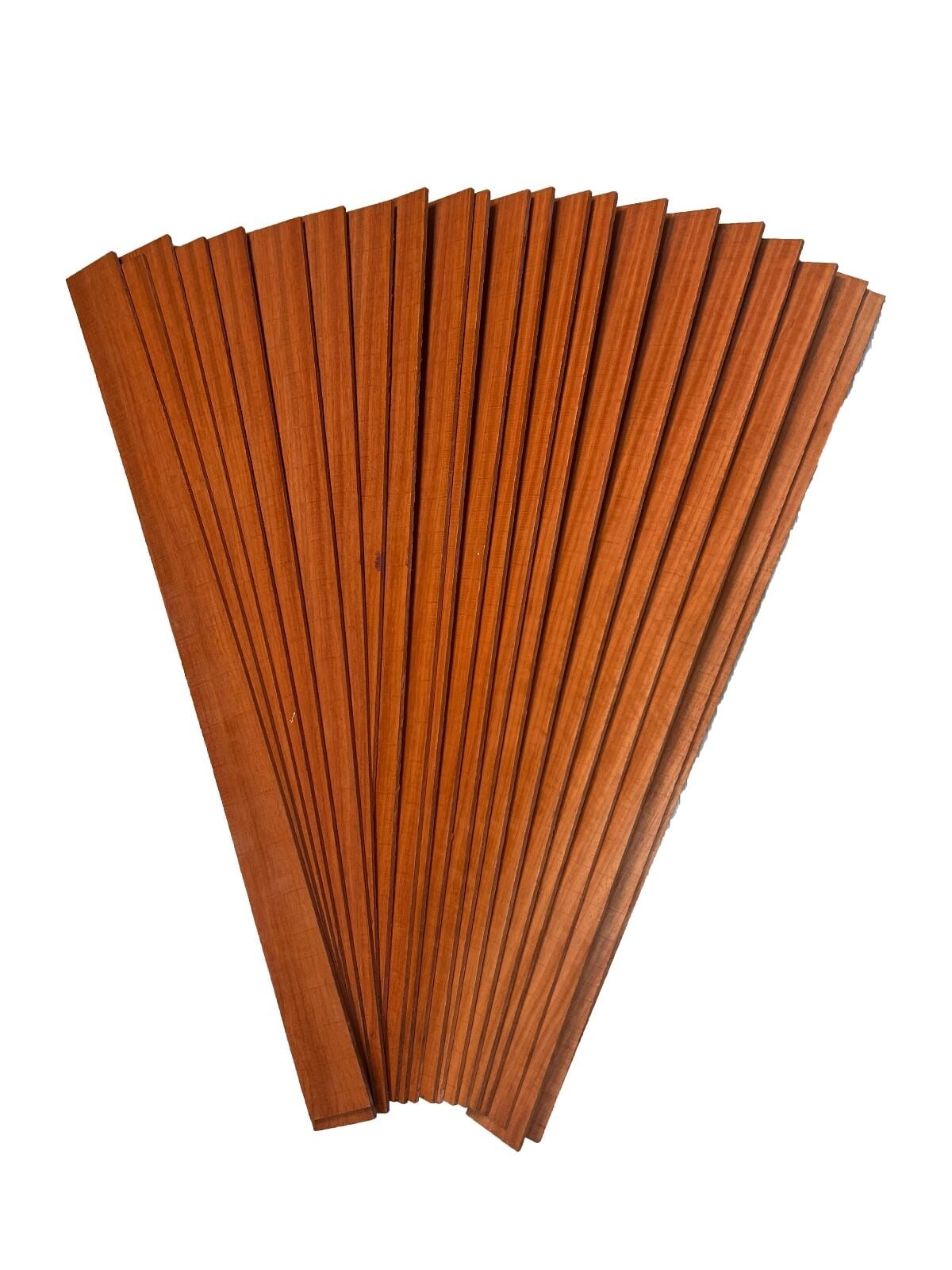 Padouk Bağlama için Teknelik Çıta – Profesyonel Luthier Ahşabı
