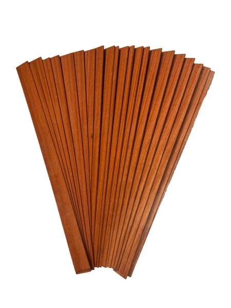 Telli Çalgı Yapım Padouk Bağlama için Teknelik Çıta