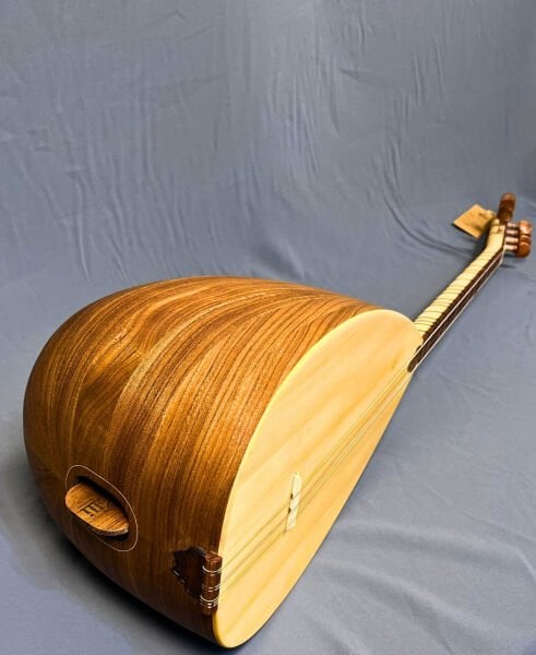 Kısa Sap Karaağaç Profesyonel Bağlama 42,5 cm | Professional Short Neck Elm Baglama 42.5 cm | Professionelle Kurzhalss Laubholz Baglama 42,5 cm