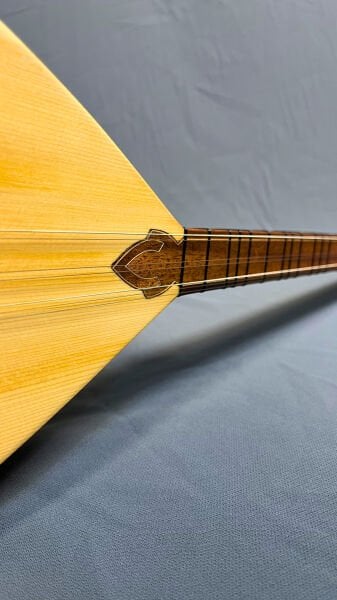 Telli Çalgı Yapım Kısa Sap Karaağaç Profesyonel Bağlama