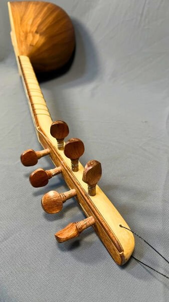 Telli Çalgı Yapım Kısa Sap Karaağaç Profesyonel Bağlama