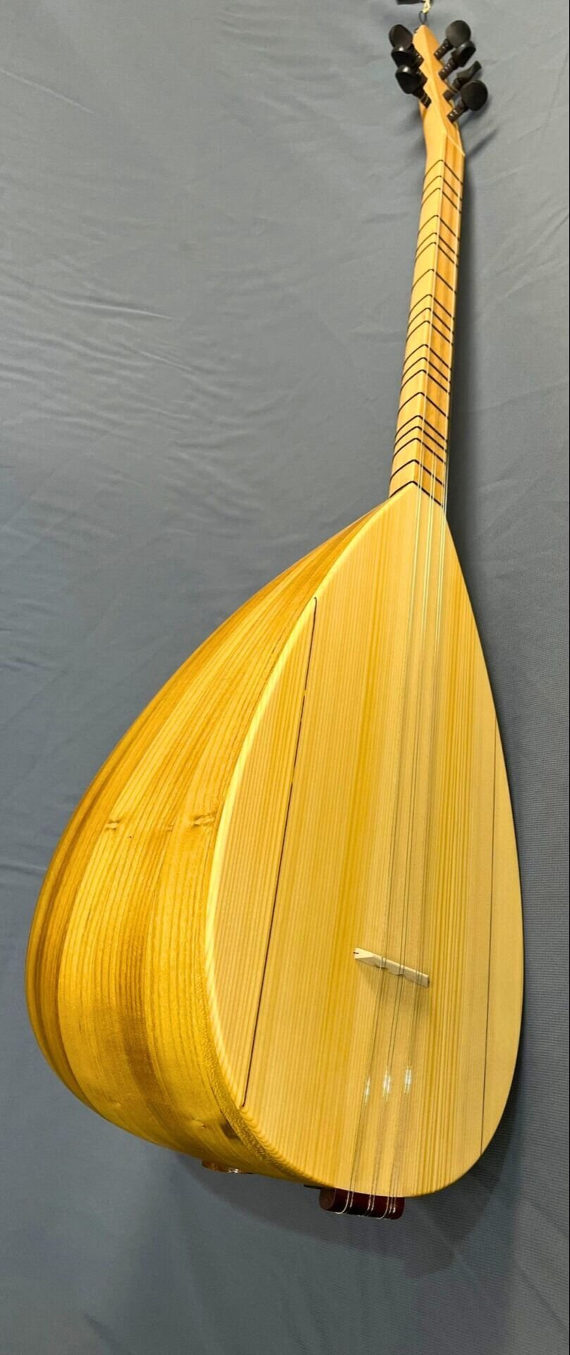Kısa Sap Yaprak Dut Bağlama 40,5 cm | Short Neck Mulberry Wood Baglama 40.5 cm | Kurz Hals Maulbeerholz Baglama 40,5 cm