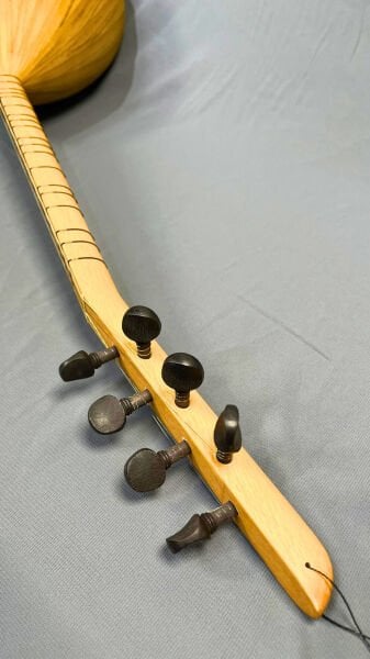 Kısa Sap Yaprak Dut Bağlama 40,5 cm | Short Neck Mulberry Wood Baglama 40.5 cm | Kurz Hals Maulbeerholz Baglama 40,5 cm