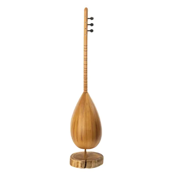 Kısa Sap Sade Model Yaprak Dut Bağlama | Kurzer Stiel, schlichtes Modell, Blatt-Feigenknoten | Short Stem Plain Model Leaf Fig Baglama |