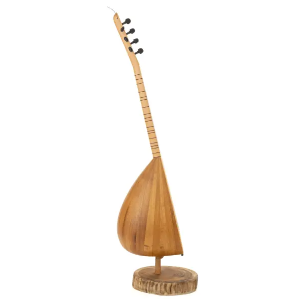 Kısa Sap Sade Model Yaprak Dut Bağlama | Kurzer Stiel, schlichtes Modell, Blatt-Feigenknoten | Short Stem Plain Model Leaf Fig Baglama |