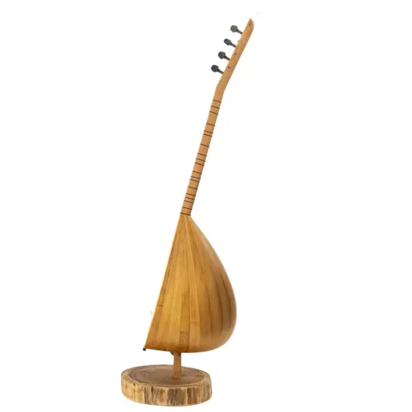 Kısa Sap Sade Model Yaprak Dut Bağlama | Kurzer Stiel, schlichtes Modell, Blatt-Feigenknoten | Short Stem Plain Model Leaf Fig Baglama |