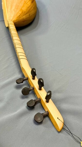 Kısa Sap Sade Model 40 Tekne Yaprak Dut Bağlama | Telli Çalgı Yapım