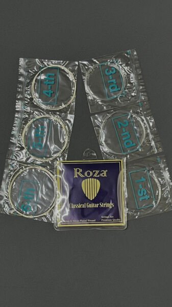 Roza Klasik Gitar Telleri – Dengeli Ton ve Uzun Ömürlü Set