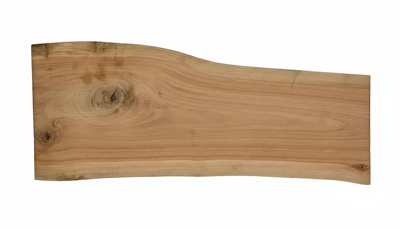 TELLİ ÇALGI YAPIM DOĞAL KENARLI KİRAZ AĞACI HOBİ TAHTASI