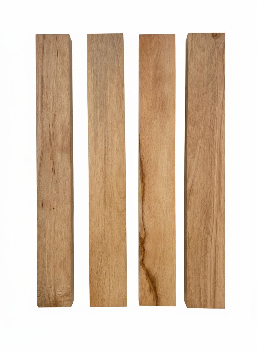 Kayın Ağacı Blokları – Hobi ve El Sanatları İçin Doğal Masif Ağaç - Beech Wood Blocks – Natural Solid Wood for Hobbies and Crafts