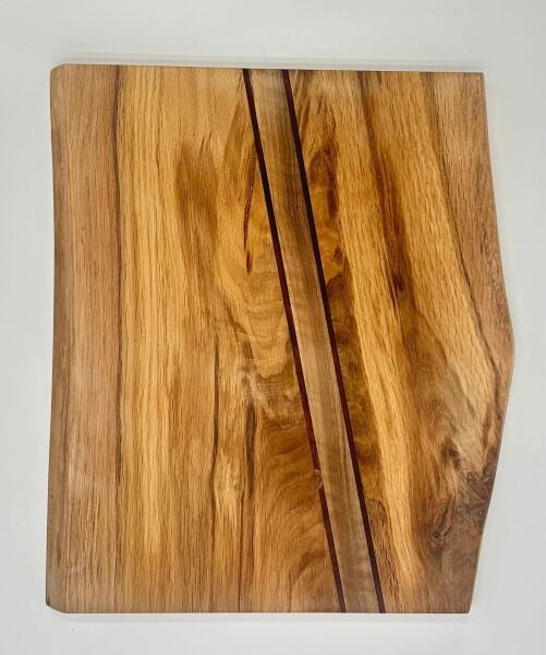 Doğal Meşe Kesme Tahtası – El Yapımı, Şık ve Dayanıklı Tasarım