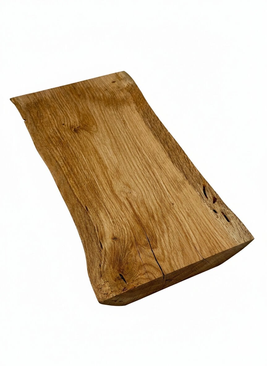 Doğal Meşe Blok Tahta – Hobi ve Ahşap İşçiliği İçin Sağlam Zemin - Natural Oak Block Wood – Solid Base for Hobbies and Woodworking